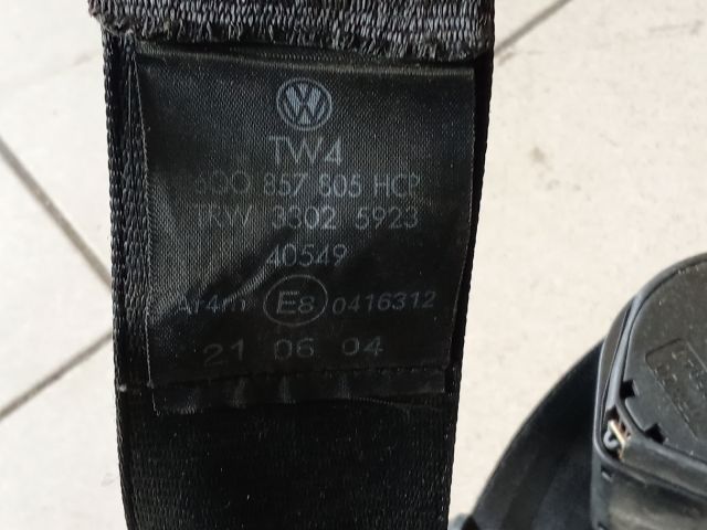bontott VW POLO IV Hátsó Biztonsági Öv Szett