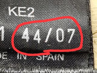 bontott VW POLO IV Hátsó középső Biztonsági Öv