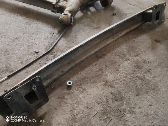 bontott VW POLO IV Hátsó Lökhárító Merevítő (Fém)