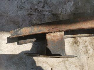 bontott VW POLO IV Hátsó Lökhárító Merevítő (Fém)