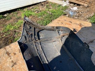 bontott VW POLO IV Hátsó Lökhárító (Részeivel)