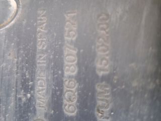 bontott VW POLO IV Hátsó Lökhárító (Üresen)