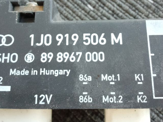 bontott VW POLO IV Hűtőventilátor Elektronika