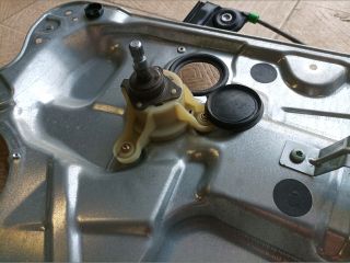 bontott VW POLO IV Jobb első Ablakemelő Szerkezet (Mechanikus)