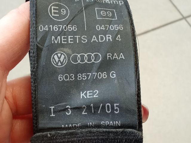 bontott VW POLO IV Jobb első Biztonsági Öv