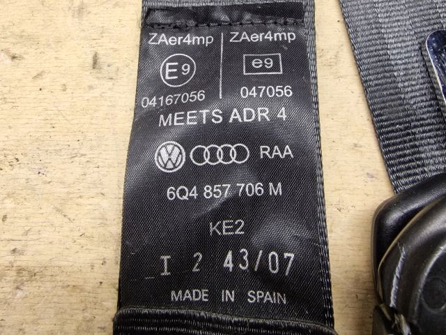 bontott VW POLO IV Jobb első Biztonsági Öv