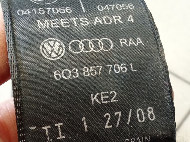 bontott VW POLO IV Jobb első Biztonsági Öv