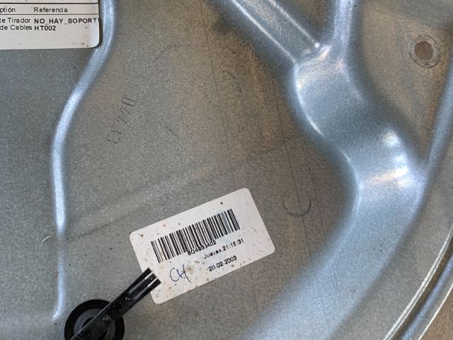 bontott VW POLO IV Jobb hátsó Ablakemelő Szerkezet (Mechanikus)