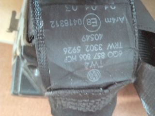 bontott VW POLO IV Jobb hátsó Biztonsági Öv