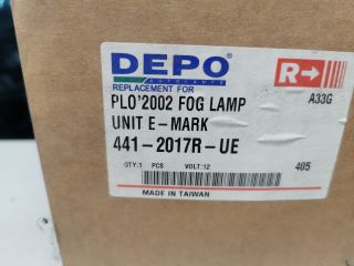 bontott VW POLO IV Jobb Ködfényszóró