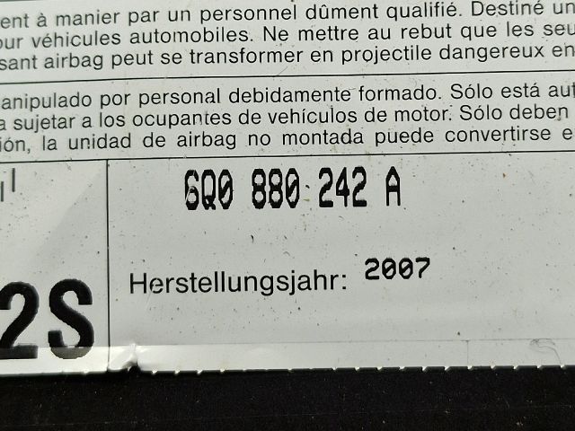 bontott VW POLO IV Jobb Oldallégzsák