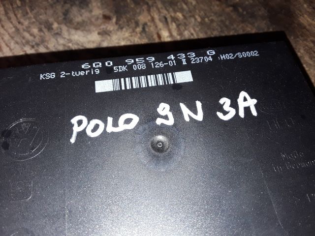 bontott VW POLO IV Komfort Elektronika