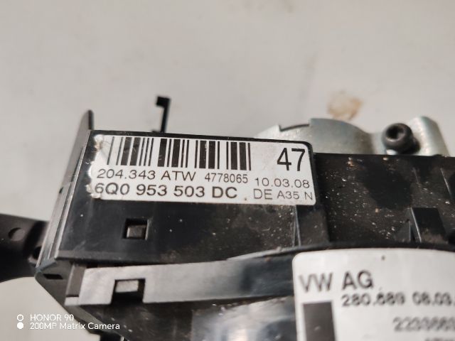 bontott VW POLO IV Komplett Kormánykapcsoló (Bajuszkapcsoló)