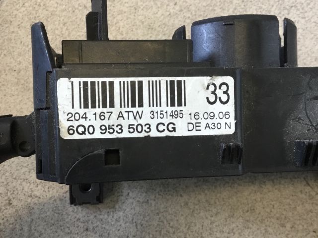 bontott VW POLO IV Komplett Kormánykapcsoló (Bajuszkapcsoló)