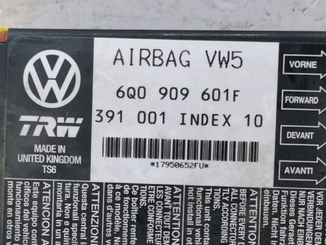 bontott VW POLO IV Légzsák Elektronika