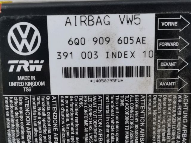 bontott VW POLO IV Légzsák Elektronika