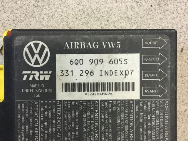 bontott VW POLO IV Légzsák Elektronika