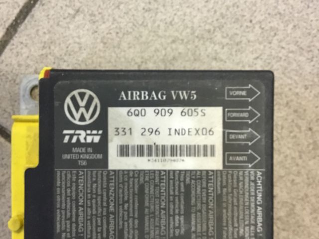 bontott VW POLO IV Légzsák Elektronika