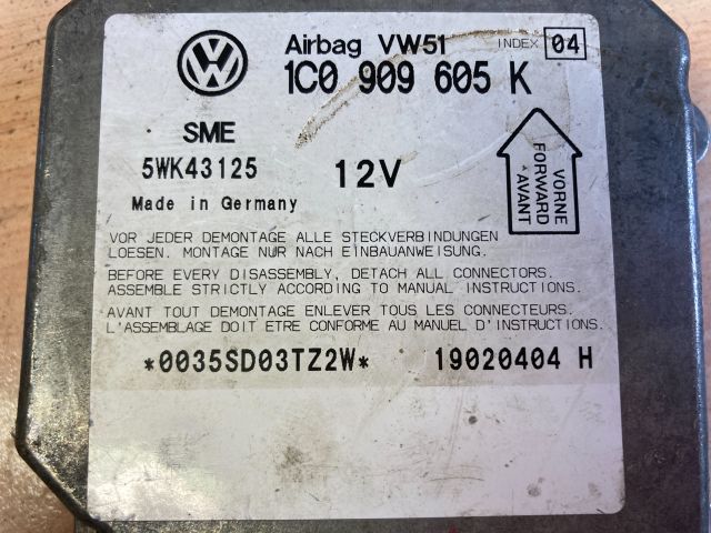 bontott VW POLO IV Légzsák Elektronika