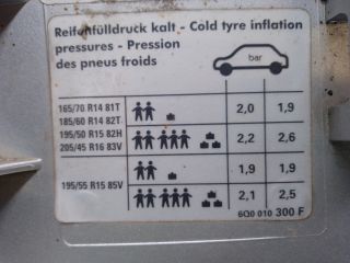 bontott VW POLO IV Tankajtó