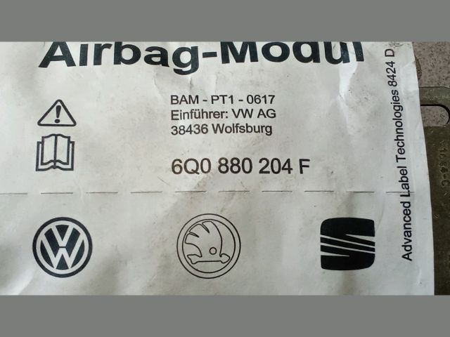 bontott VW POLO IV Utasoldali Légzsák