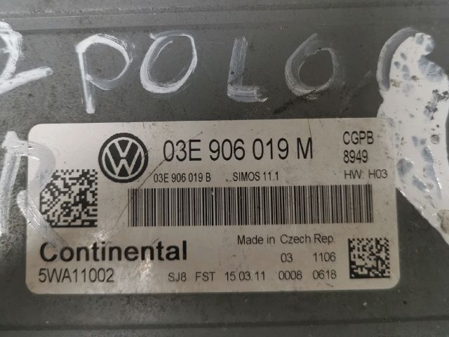 bontott VW POLO V Motorvezérlő