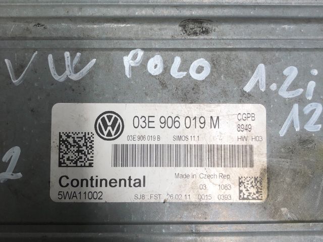 bontott VW POLO V Motorvezérlő