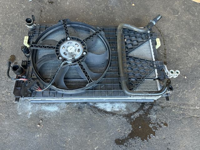 bontott VW POLO V Hűtő Ventilátor(ok), Radiátor(ok) Szett