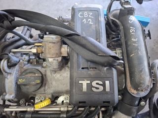 bontott VW POLO V Motor (Fűzött blokk hengerfejjel)