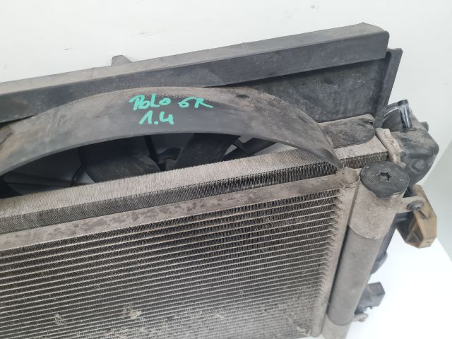 bontott VW POLO V Hűtő Ventilátor(ok), Radiátor(ok) Szett