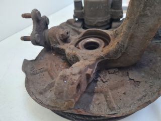 bontott VW POLO V Bal első Csonkállvány Kerékaggyal