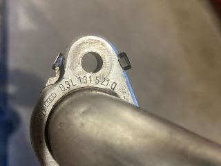 bontott VW POLO V EGR Hűtő Cső