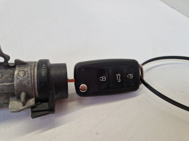 bontott VW POLO V Gyújtáskapcsoló Házzal