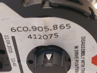 bontott VW POLO V Gyújtáskapcsoló Házzal