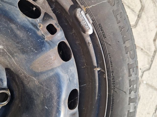 bontott VW POLO V Acélfelni Gumival (1 db)