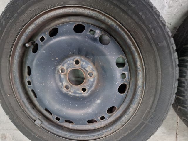 bontott VW POLO V Acélfelni Szett Gumival