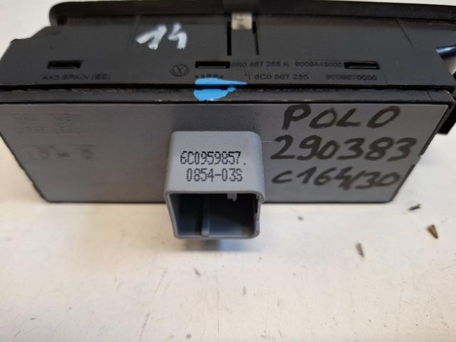 bontott VW POLO V Bal első Ablakemelő Kapcsoló