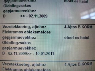 bontott VW POLO V Bal első Ajtó Kábelköteg