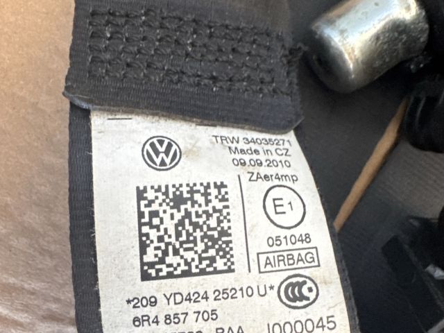 bontott VW POLO V Bal első Biztonsági Öv