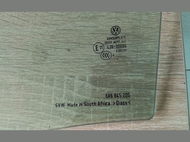 bontott VW POLO V Bal hátsó Ablak