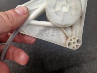 bontott VW POLO V Bal hátsó Ablakemelő Szerkezet (Mechanikus)