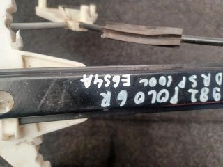 bontott VW POLO V Bal hátsó Ablakemelő Szerkezet (Mechanikus)