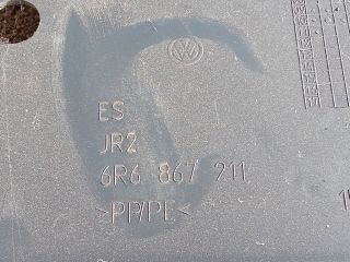 bontott VW POLO V Bal hátsó Ajtó Kárpit