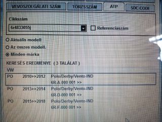 bontott VW POLO V Bal hátsó Ajtó (Üres lemez)