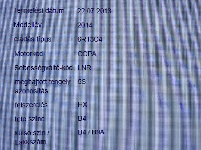 bontott VW POLO V Bal hátsó Ajtó (Üres lemez)