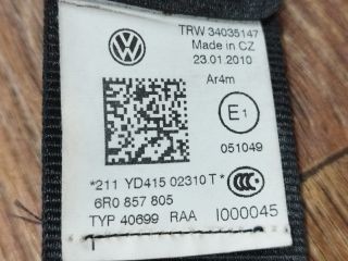 bontott VW POLO V Bal hátsó Biztonsági Öv