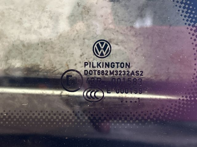 bontott VW POLO V Bal hátsó Fixüveg (Ajtóban)