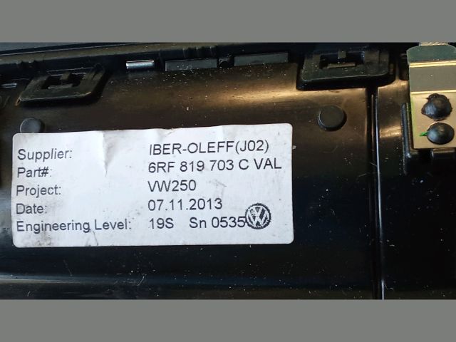 bontott VW POLO V Bal Szellőző