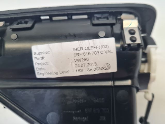 bontott VW POLO V Bal Szellőző