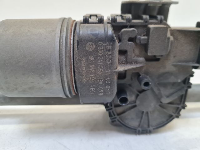 bontott VW POLO V Első Ablaktörlő Szerkezet Motorral